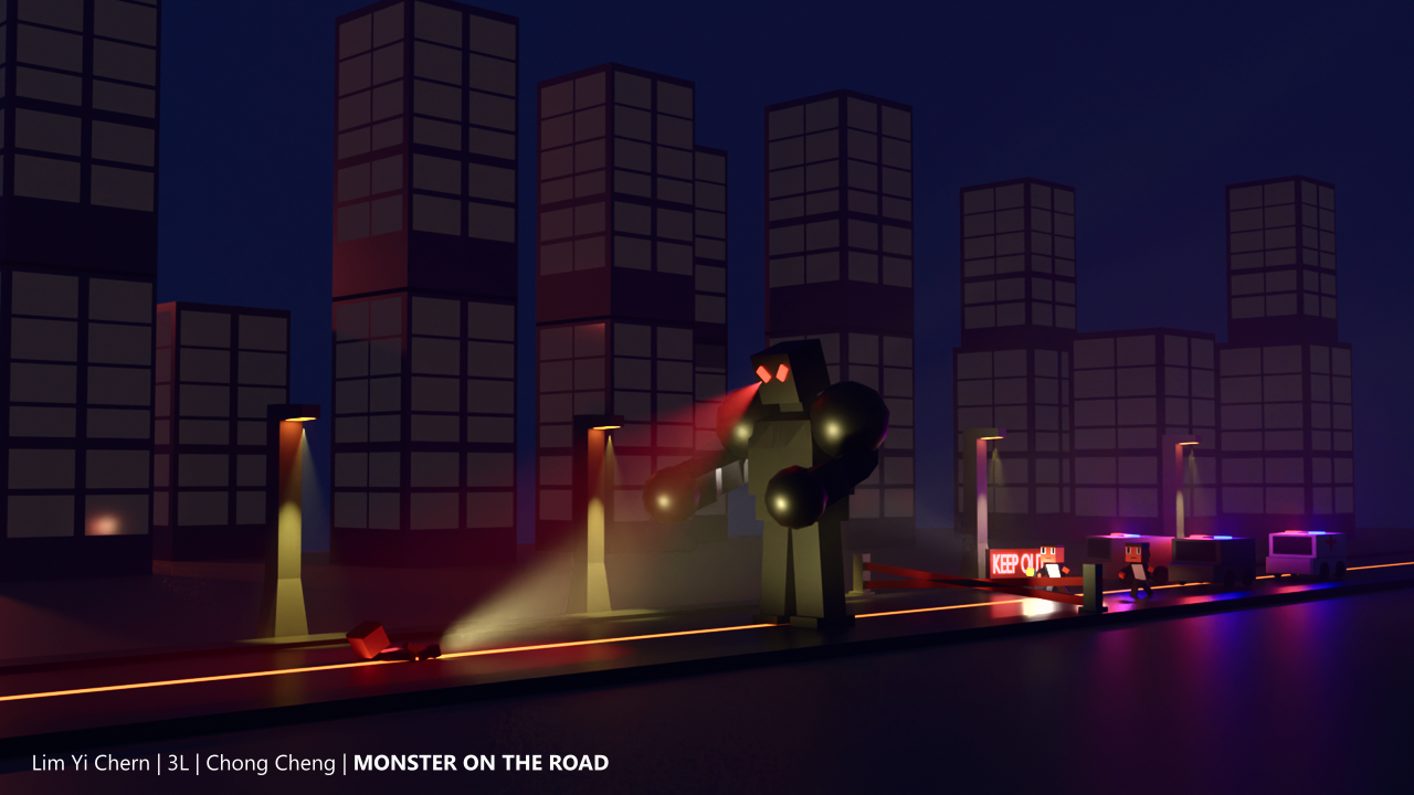 Monster on the road 公路怪物